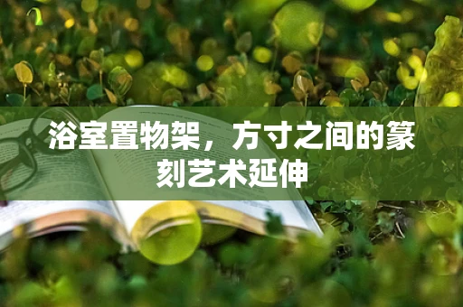 浴室置物架，方寸之间的篆刻艺术延伸