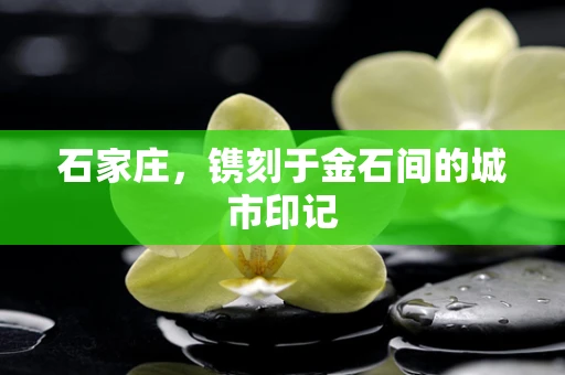 石家庄，镌刻于金石间的城市印记
