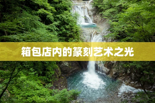 箱包店内的篆刻艺术之光