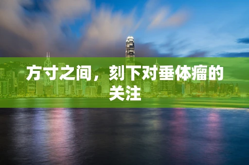 方寸之间，刻下对垂体瘤的关注