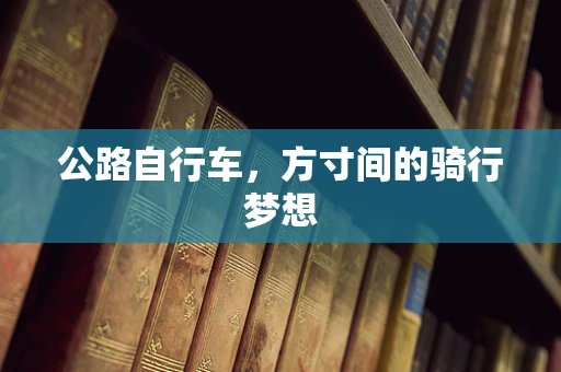 公路自行车，方寸间的骑行梦想