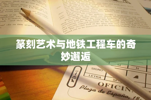 篆刻艺术与地铁工程车的奇妙邂逅
