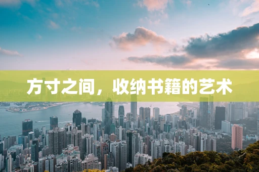 方寸之间，收纳书籍的艺术
