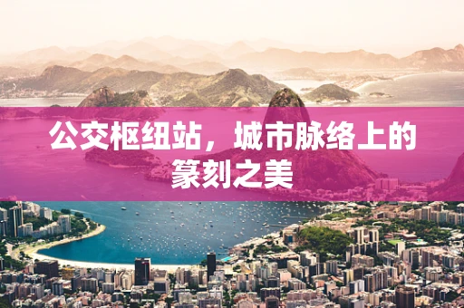 公交枢纽站，城市脉络上的篆刻之美