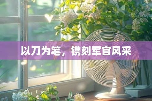 以刀为笔，镌刻军官风采