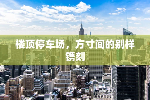 楼顶停车场，方寸间的别样镌刻