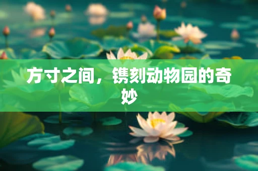 方寸之间，镌刻动物园的奇妙