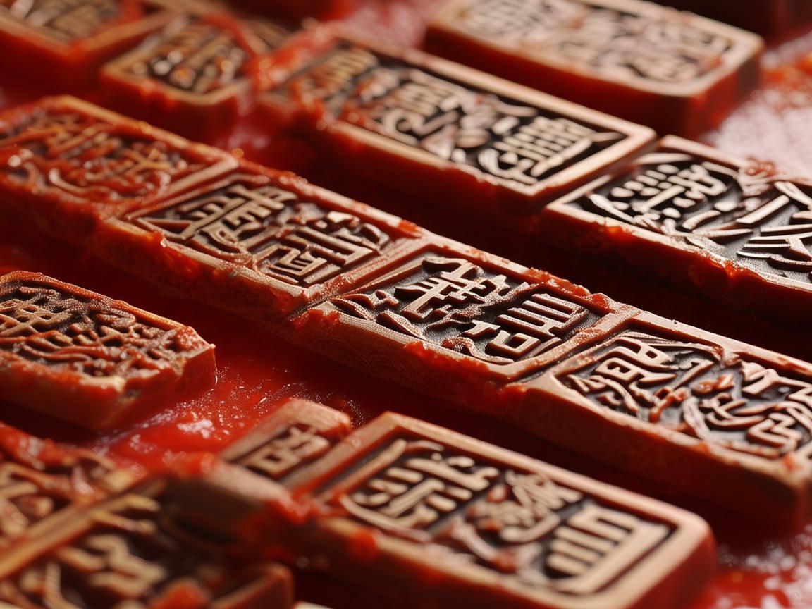 篆刻艺术与番茄酱的奇妙联想