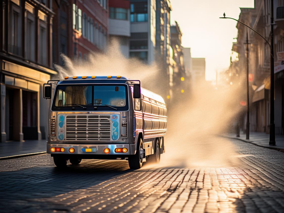 洒水车，城市乐章中的独特印刻