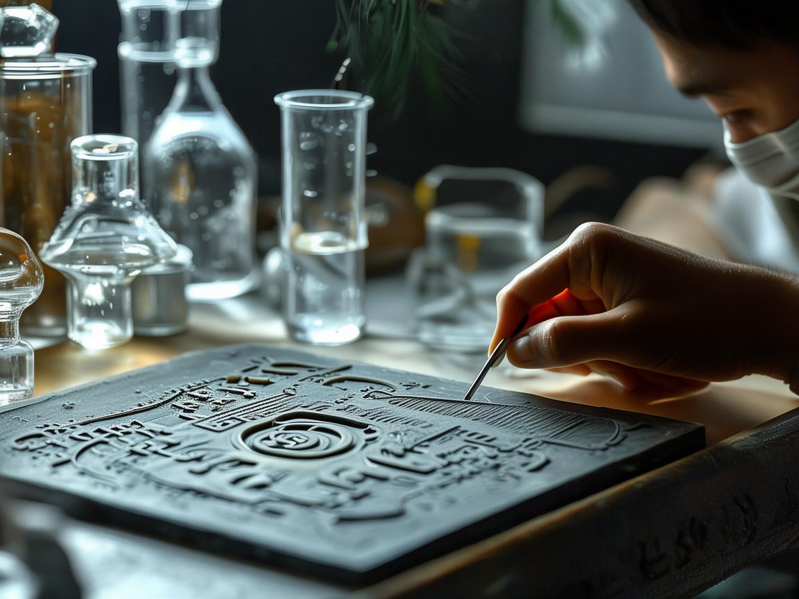 化学工程与篆刻艺术的奇妙交融