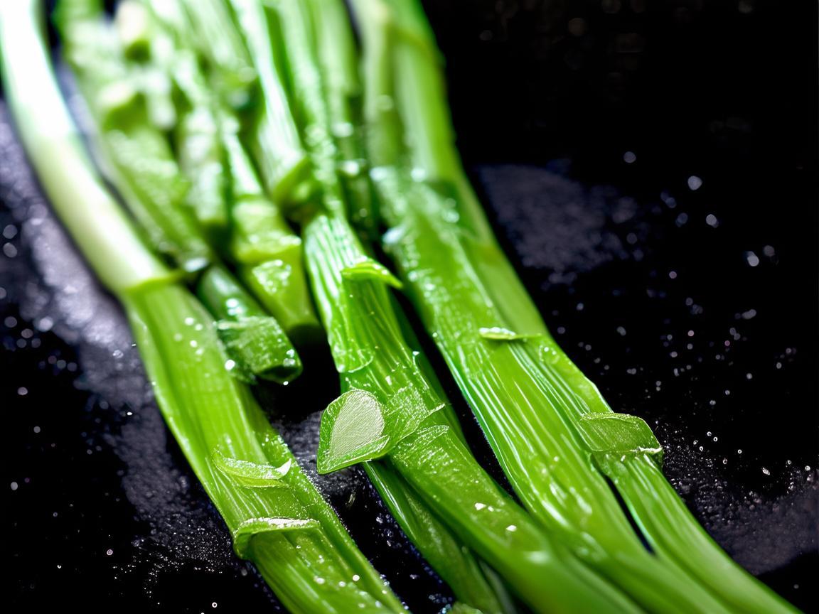 蒜苗入印,别样韵味 蒜苗入印,别样韵味