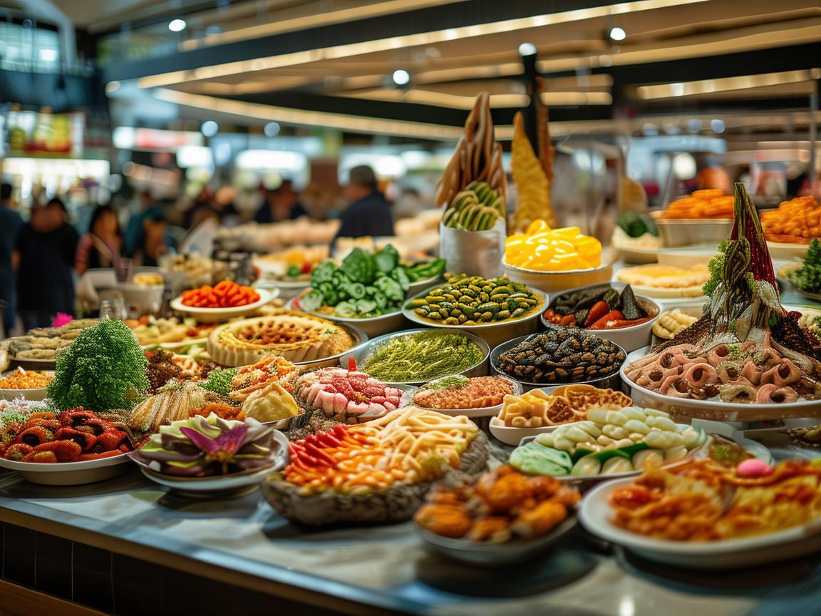 购物中心美食广场,方寸间的美味篆刻 购物中心美食广场,方寸间的美味篆刻