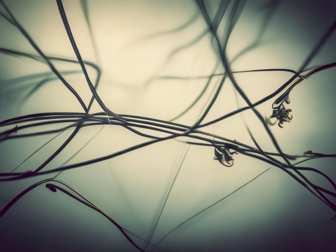 电话线,方寸间的别样雕琢 电话线,方寸间的别样雕琢