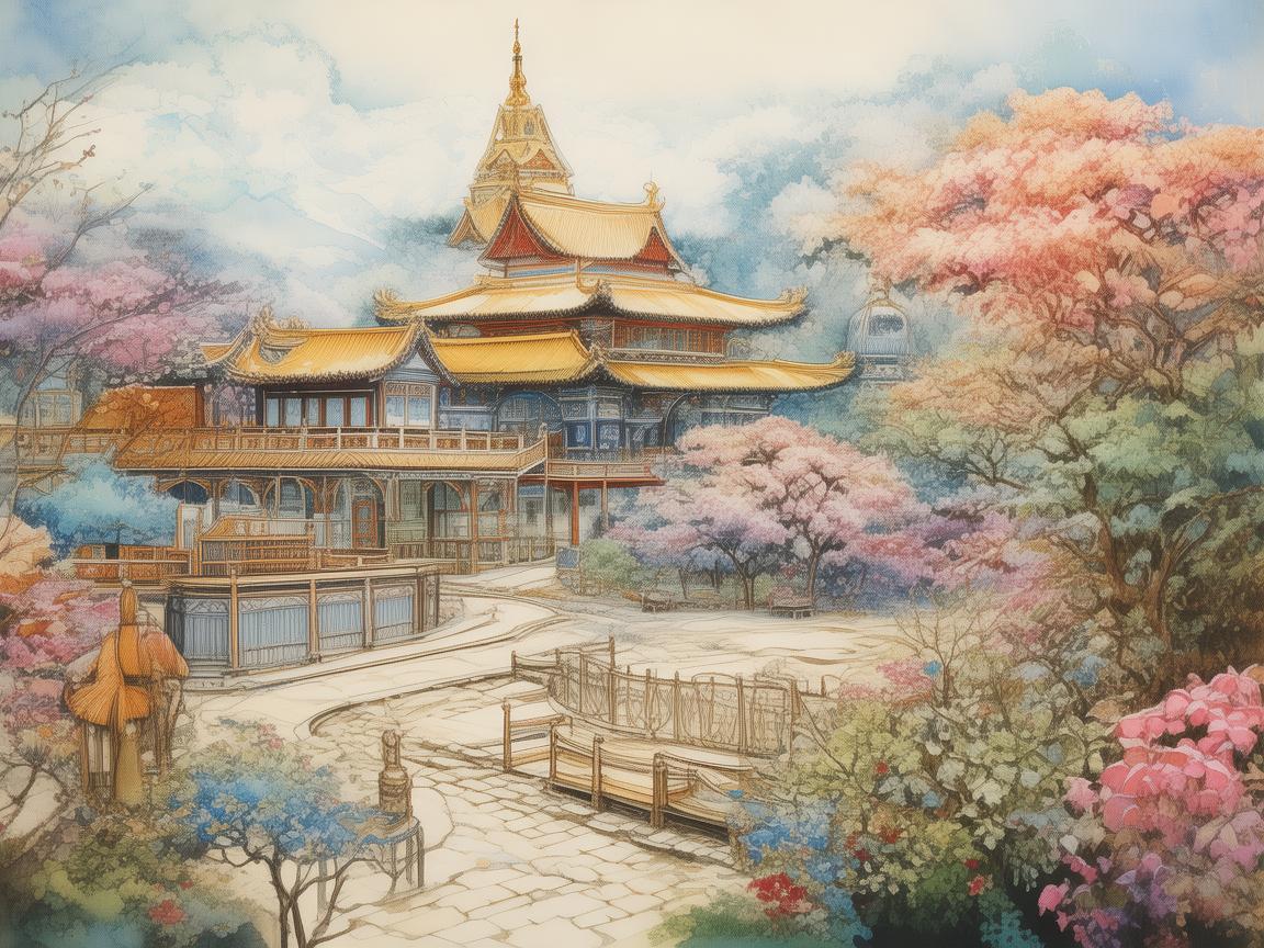 镌刻童趣，幼儿园游乐场的艺术印记