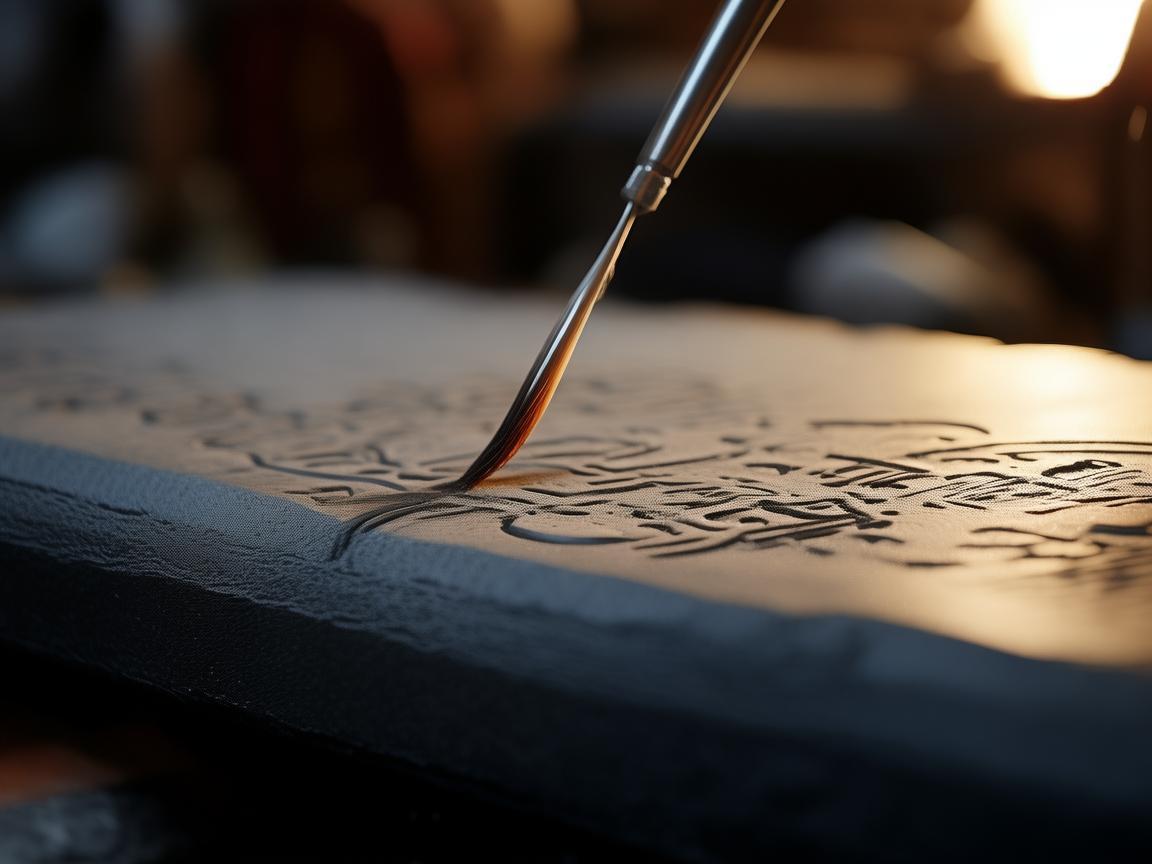 刷子，篆刻艺术的灵动助手