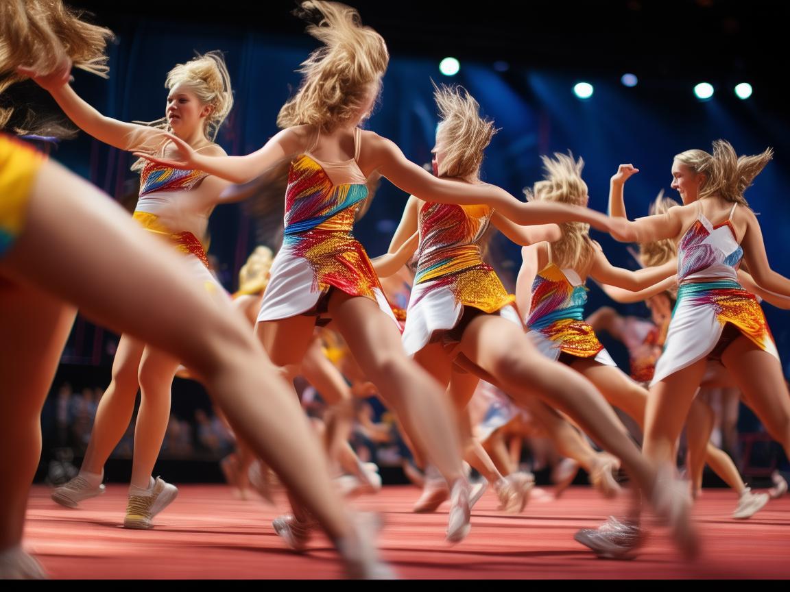 方寸之间，镌刻拉拉队员的活力印记