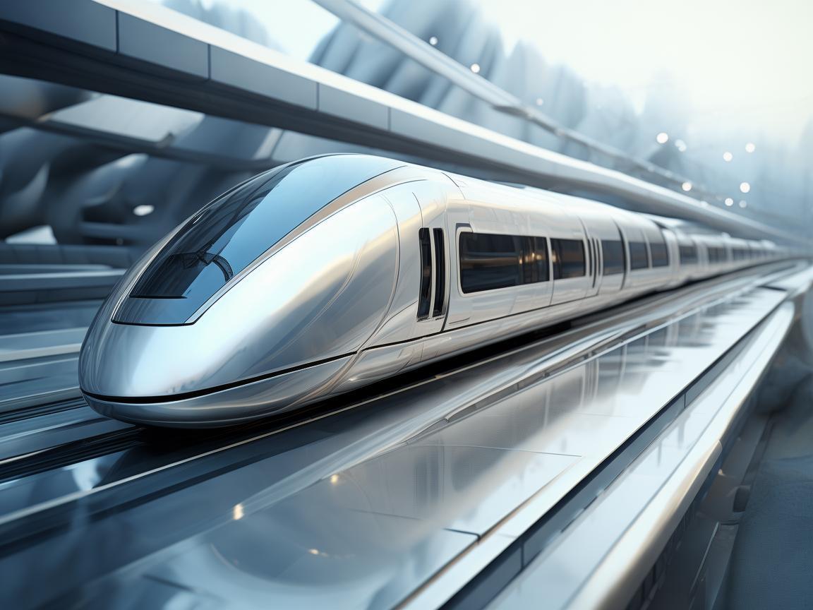 磁悬浮列车组，科技与艺术的交融