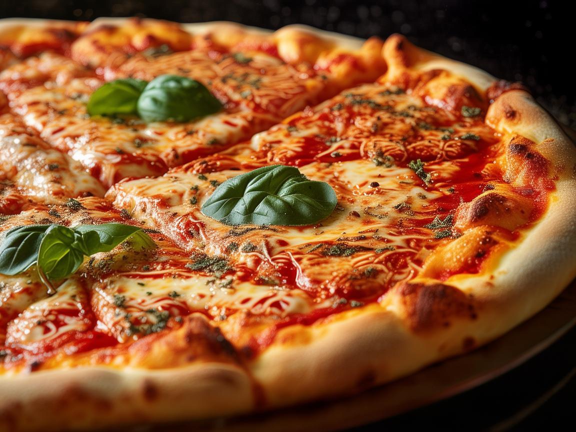 披萨，舌尖上的篆刻艺术