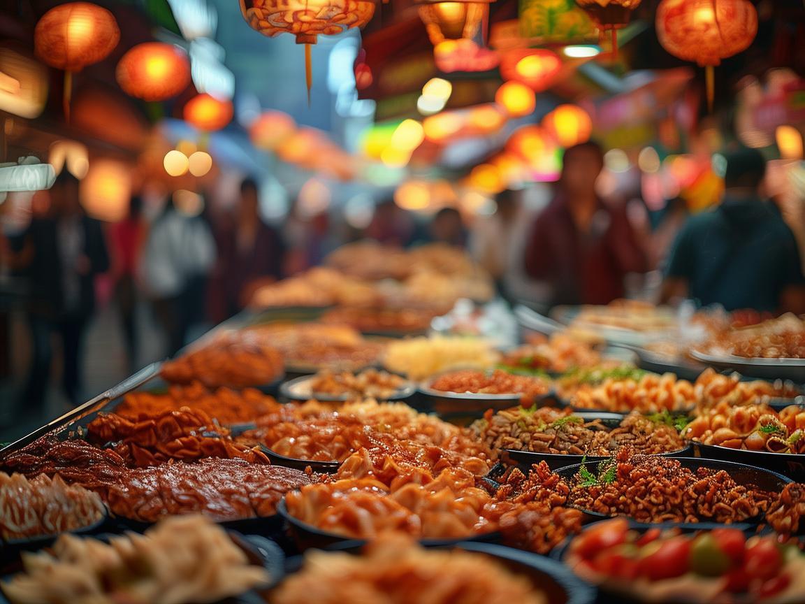 夜市美食节，方寸间的舌尖印记