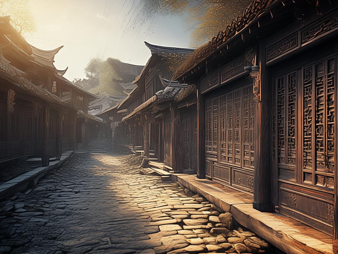 古村落印记，篆刻艺术的时光雕琢